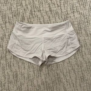 Lululemon speed up 2.5 white